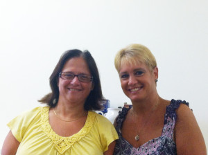 Ann Coleman and Tracy Wright from the Marlboro Paraeducators chapter.  They recently helped to negotiate a new contract using a process known as interest-based bargaining.