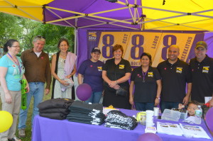 Local 888 at the annual Bread & Roses Festival