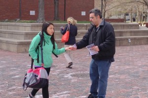 The Malden school dept. proposed outsourcing all of the custodian's jobs. Backed by their union, the custodians reached out for community support and fought the outsourcing plan with support from the City Council. 