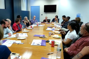 Union members and housing advocates gathered to discuss common concerns – and a potential collaboration. 