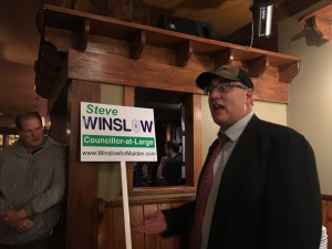SEIU Local 888 member Steve Winslow won his race for Malden City Council At-Large