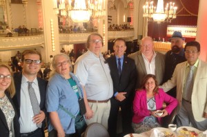 Staff, leaders and guests of Local 888 attended the annual Labor Day breakfast in Boston where this year’s featured guest was President Obama.