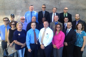 Public safety workers and Local 888 members recently urged legislators to move them from Group 1 to Group 4 within the state pension system.