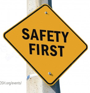 Safety First graphic