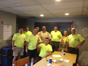 Local 888 members at the Sandwich DPW recently approved their new contract. 